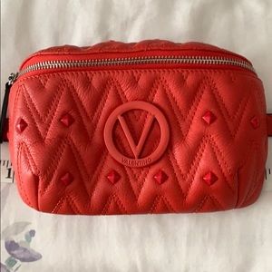 Valentino by Mario Valentino red belt bag.